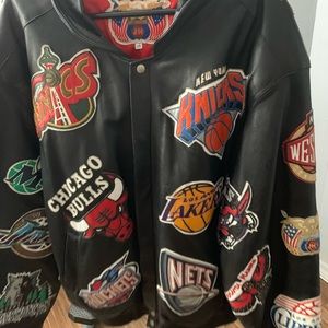 NBA JEFF HAMILTON LEATHER SIGNED